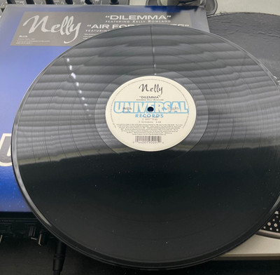 Nelly & Kelly Rowland   Dilemma / Air Force Ones OG 2002 Press 12'' PROMO NM/VG+