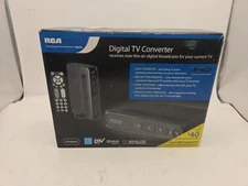 RCA Digital TV Converter Box Cables Instructions & Remote Control DTA800B1 - NEW