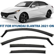 Side Window Deflectors Rain Guards for 2021-2026 Hyundai Elantra