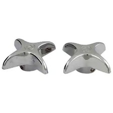 Lincoln Products 4918280 Vise-Grip Cross Handle Set in Chrome Contractor, 2-Pack