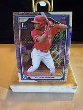 2024 Bowman - Chrome Prospects Felix Morrobel #BCP-121 Mojo Refractor (RC)