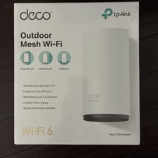 TP-Link Deco AX1800 Dual-Band Wi-Fi 6 Mesh WiFi Extender X20-Outdoor 