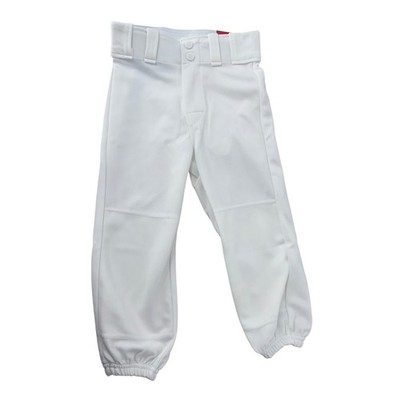 Rawlings Youth Baseball Pants White WALY31H Athletic Trousers XS NEW