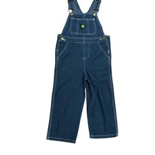 John Deere Kids 4T Blue Denim Overalls