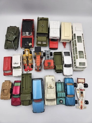 Vintage Corgi/dinky/matchbox diecast vehicle large scale Bundle x20