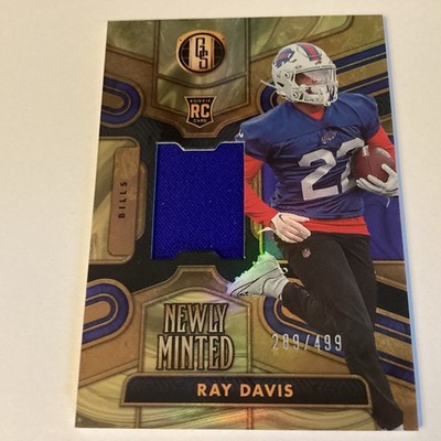 2024 Panini Gold Standard - Newly Minted Memorabilia #NMM-RDS Ray Davis /499 RC