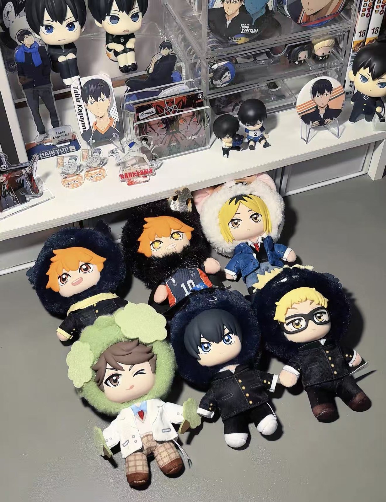 ¡¡Haikyuu!! Mascota Vinilo Peluche Caja Ciega Peluche Muñeca Bolso Dije Unisex Regalo Juguete