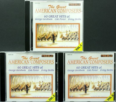 The Great American Composers 60 Hits George Gershwin Cole Porter Irving Berlin