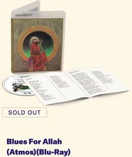 Grateful Dead Blues For Allah Blu-Ray Atmos Steven Wilson Limited sealed NEW