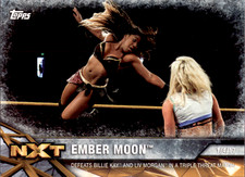 EMBER MOON 2017 Topps WWE Women's Division RC #NXT-26 Pro Wrestling Trading Card