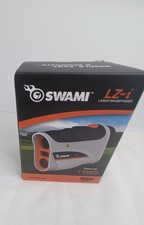 IZZO Golf Swami Laser Rangefinder with Slope, Pin Lock  Club Suggestion, 800 Ya