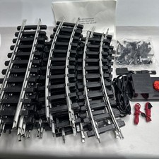 Bachmann G Scale Track Bundle w/ Transformer Curved  Straight Lot