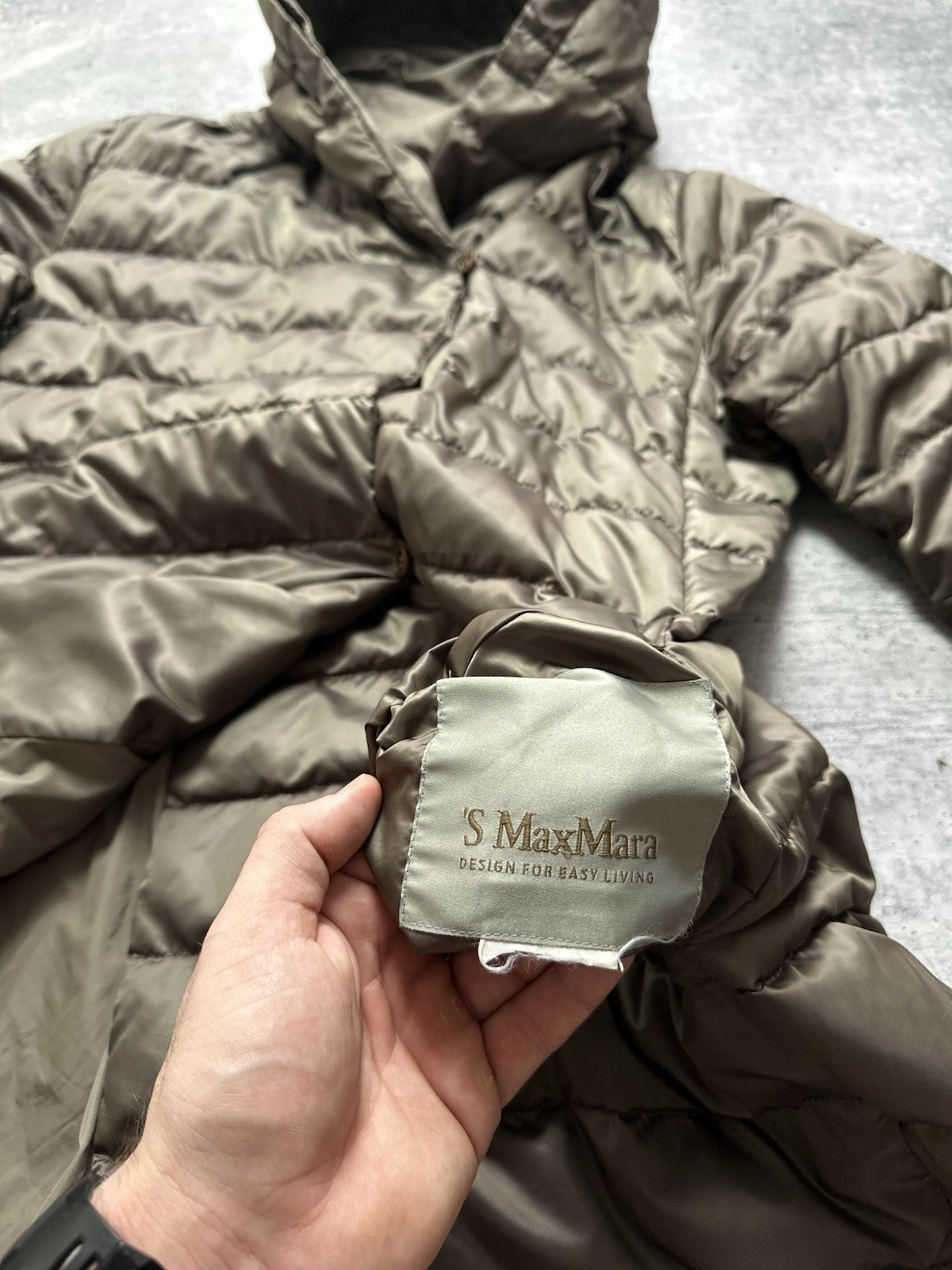 Max Mara Reversible Down Puffer Jacket Luxury Cla… - image 7