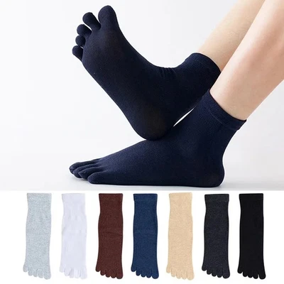5/3/1Pairs Toe Socks Mens Womens Five Finger Socks.Cotton Ankle Sock Sport Socks