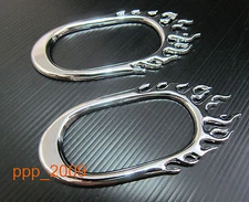 CHROME SIDE LAMP TRIM LIGHT FOR MITSUBISHI L200 STRADA TRITON PICKUP 1995 - 2012