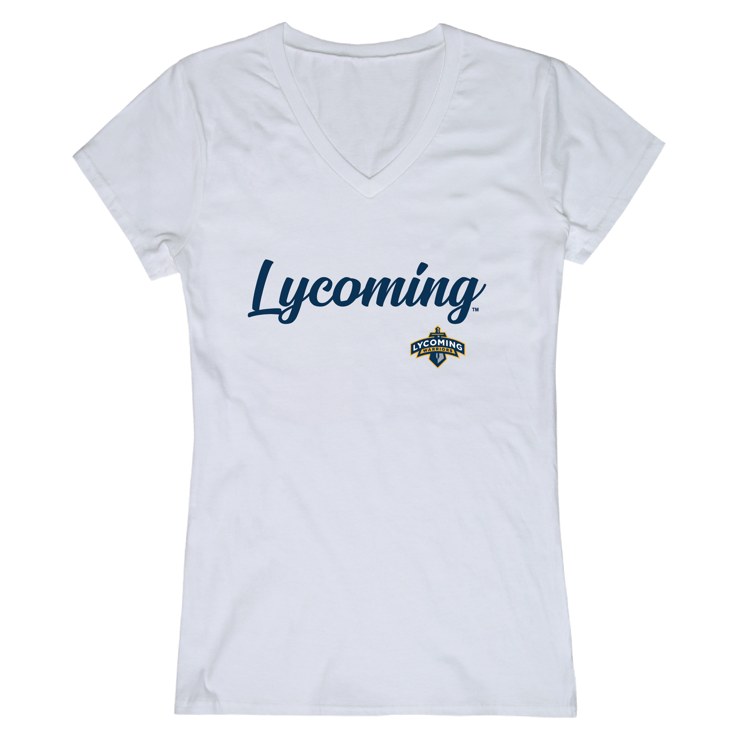 Lycoming College Warriors NCAA Script Tee Womens T-Shirt