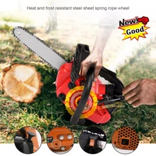 25.4CC Gas Chainsaw 12'' Top Handle Gasoline Powered Chain Saw 2-Stroke 900W USA