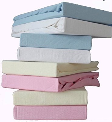 travel cot fitted sheets 95 x 65
