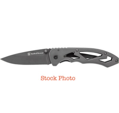 Smith & Wesson CK400LCP Frame Lock Drop Point Folder Folding Knife