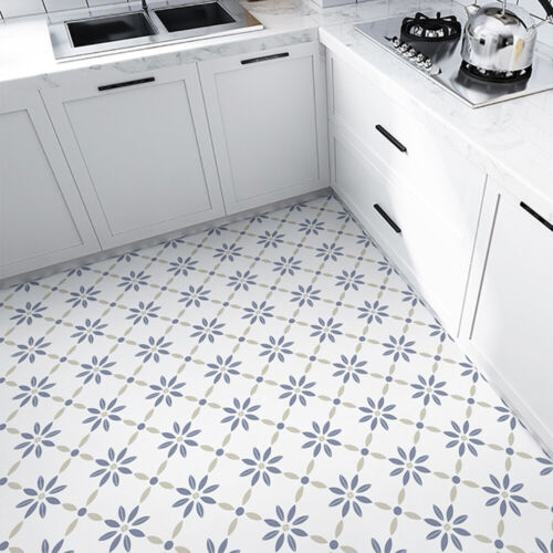 Bathroom Kitchen Wallpaper Floor Wall Contact Paper Sticker Home Decor Art Craft - Picture 7 of 18