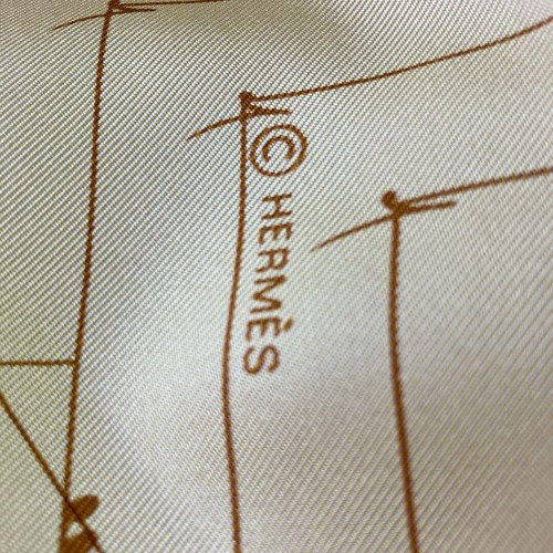 HERMES Margiela Wendejacke Seide Damen Größe M Beige Made In France - Bild 13 von 13