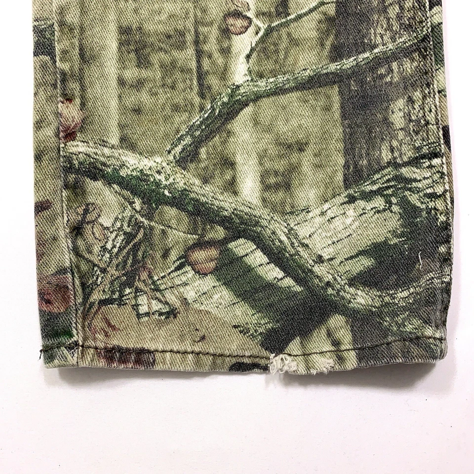 Mossy Oak Jeans Mens 35x31 Break Up Infinity Belt Loop 5 Pocket Jeans Tag 36x34 - Image 4 of 4