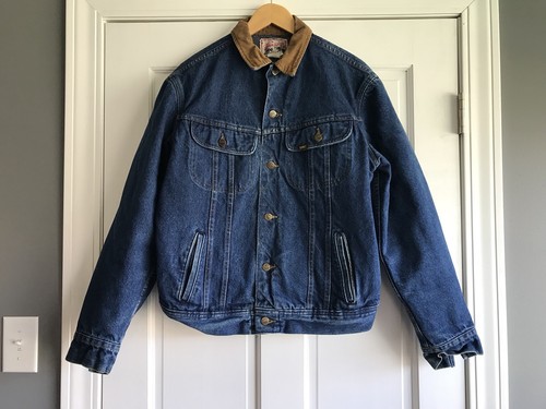 Vintage Lee Blanket Lined Dark Indigo 