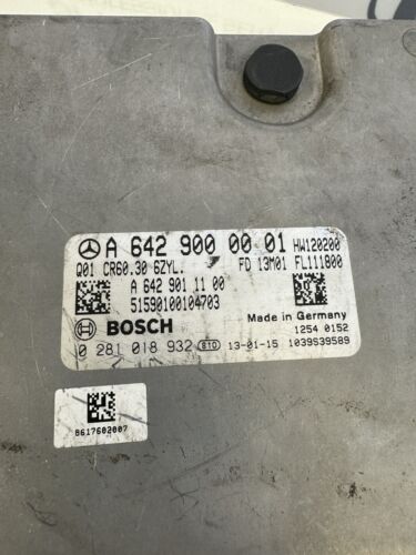 Módulo de control del motor Mercedes Sprinter 2013-2018 ecu desbloqueado A649000001 - Imagen 3 de 3