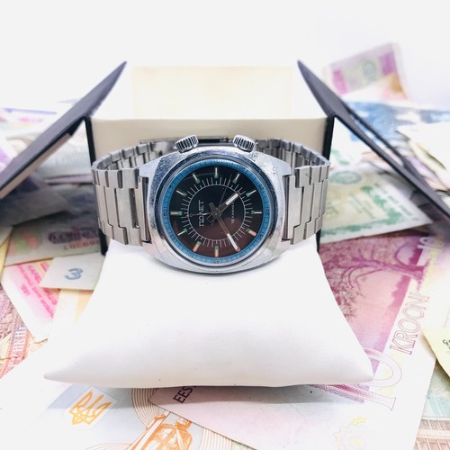 ⏰ Raro Vintage Poljot Alarm reloj de pulsera URSS reloj de pulsera 18 joyas 1... - Imagen 2 de 14