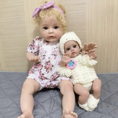 22 Inch Reborn Baby Puppe Princess SueSue Painted Finished Lovely Girls Toddler
