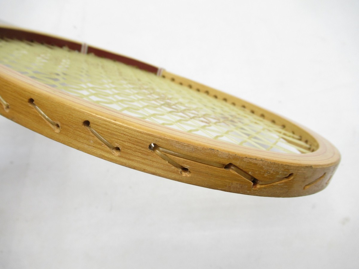 Raquette De Tennis En Bois Spalding Impact 188 – Vintage – Taille De Grip 4 1/2″