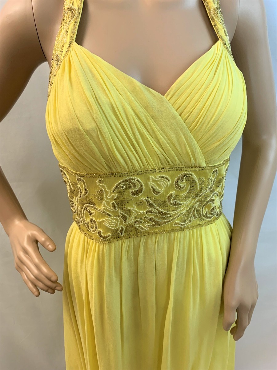 plisse gold dress Women's Sequined Cowl Neck Cami Mini Dress, S/Gold main image 0
