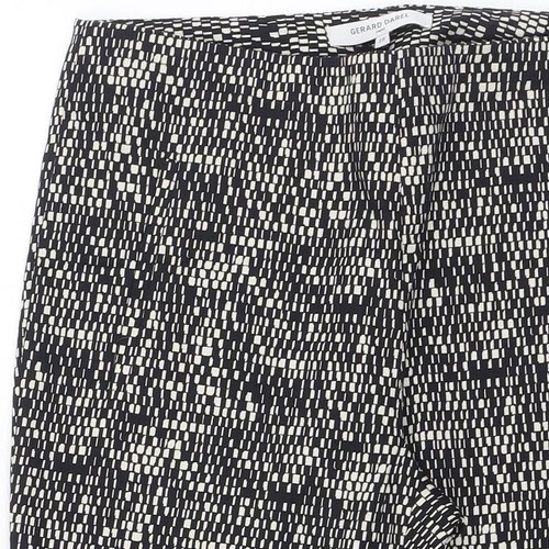 Gerard Darel Womens Black Cotton Blend Carrot Trousers Size W36 L26 - Picture 8 of 12