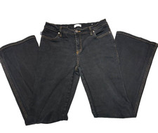 Vintage 90s Moschino Jeans Women's Donna Flare Leg Y2K Denim Pants Size 12