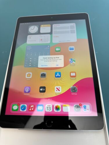 Apple iPad 9e génération 10,2 pouces 64 Go Wi-Fi argent A2602 - Photo 1 sur 6