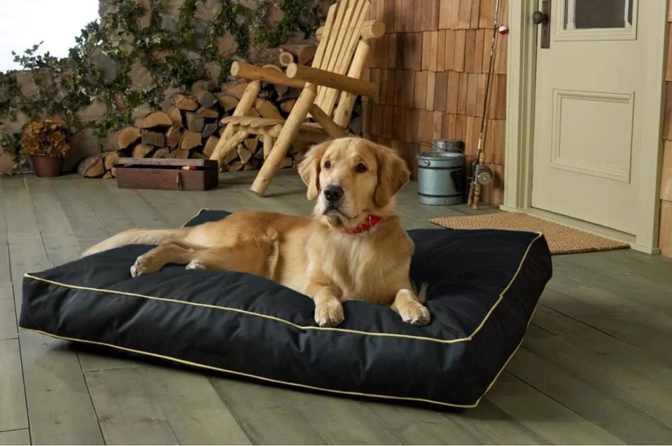 Dog Bed Cover  36L x 27W x 4H Inch, Dog Bed Cushion Cover  Washable - Image 4 of 4