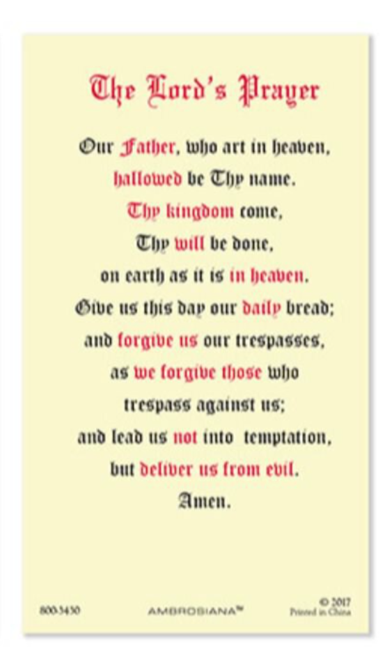 Greek Lord's Prayer Prntable Pater mon n a Floral Frame Greek