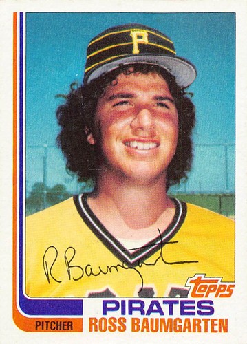 Ross Baumgarten 1982 Topps Traded 3T Pittsburgh Pirates Baseball Card - Picture 1 of 2