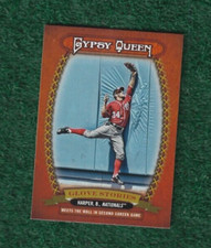 BRYCE HARPER - 2013 TOPPS GYPSY QUEEN GLOVE STORIES INSERT CARD # GS-BH PHILLIES