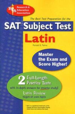SAT Subject Test: Latin (REA) - The Best Test Prep for (SAT PSAT ACT (Col - GOOD
