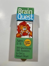 Brain Quest Kindergarten, Revised 3rd Edition: 300 Questions and Answers to Chal