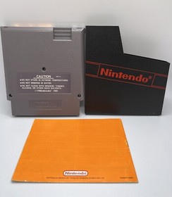 Donkey Kong Classics (Nintendo NES) Cart And Manual Authentic Tested Clean Nice