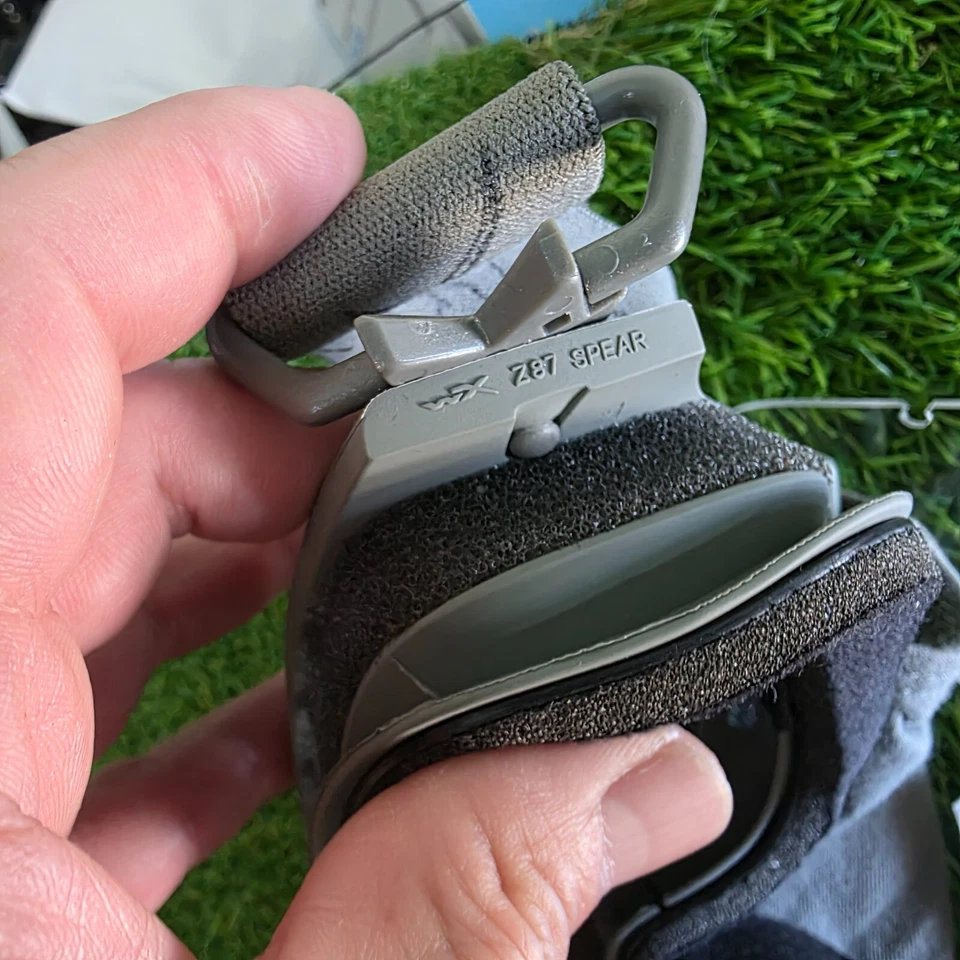 Gafas tintadas genuinas de snowboard WILEY X: Z87 SPEAR SAFETY, VERDE MILITAR EE. UU.🔥A6 Foto 4 de 4