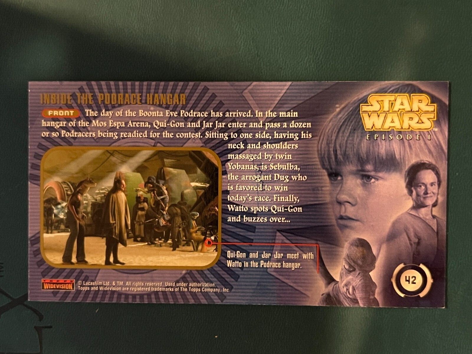 1999 Topps Star Wars Episode I SERIES 1-2 Widevision Complete Your Set U Pick - Picture 96 of 331