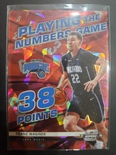 🏀 FRANZ WAGNER 2021-22 Contenders Optic Playing the Numbers Game Red Ice RC