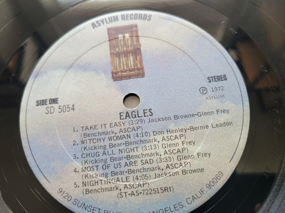 Eagles & Don Henley レコード EAGLES - Eagles 1972 DEBUT + INNER (LP) Glenn Frey Don
