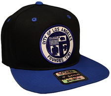 City Of Los Angeles Founded 1781 Blue/Black Snapback