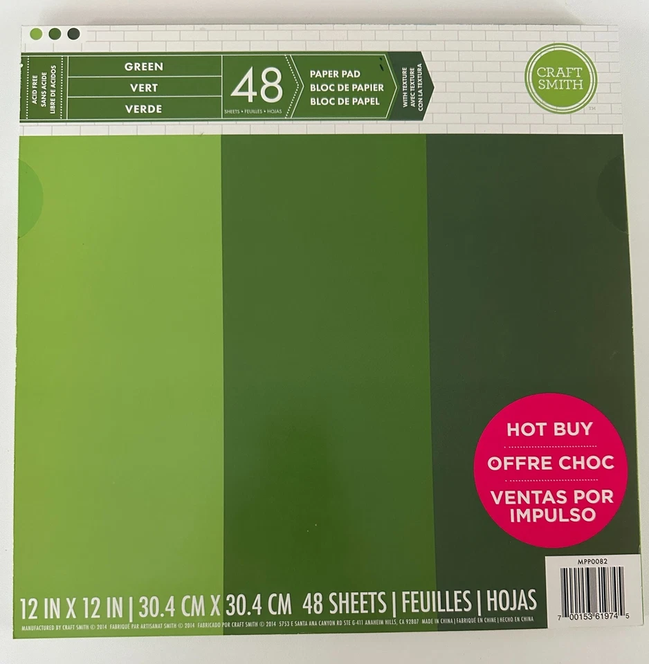 Craft Smith 12 x 12 Paper Pad Multiple Variations Available-You Choose - Image 2 of 4