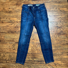 Pilcro The Letterpress By Anthropologie High-Rise Denim Legging Jeans Size 28