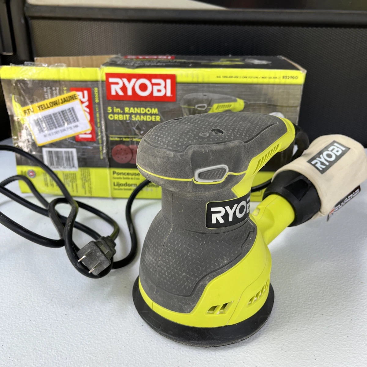 Ryobi 300w 2024 random orbital sander